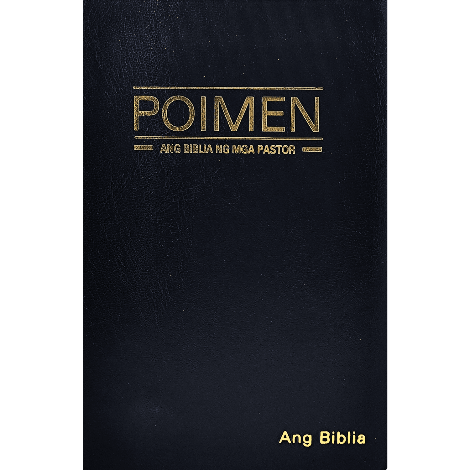 Poimen, Ang Biblia, Leather Flex, Black
