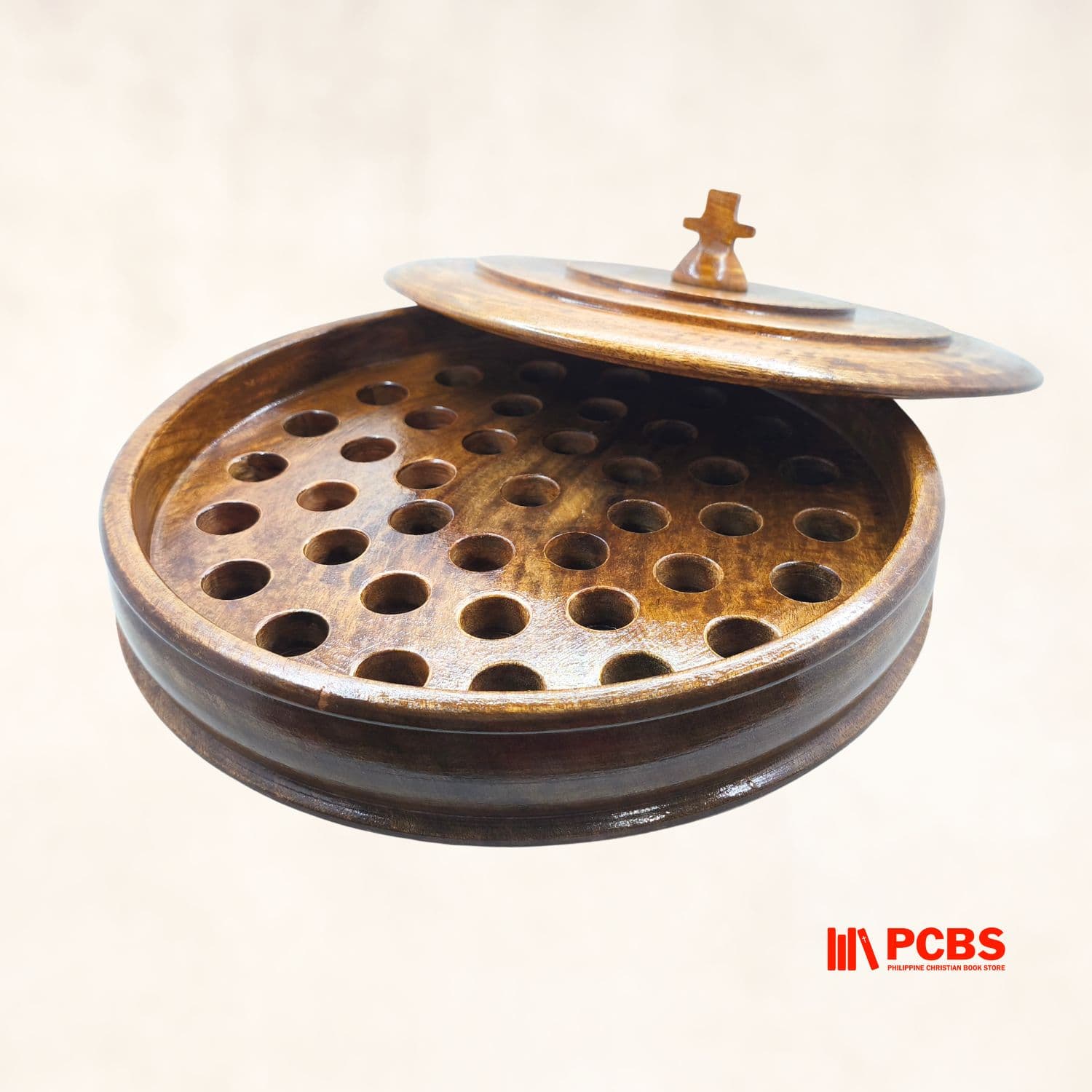 Communion Wood Tray Single Big