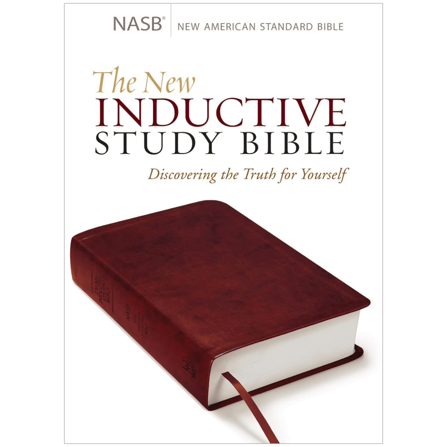 NASB New Inductive Study Bible, Burgundy