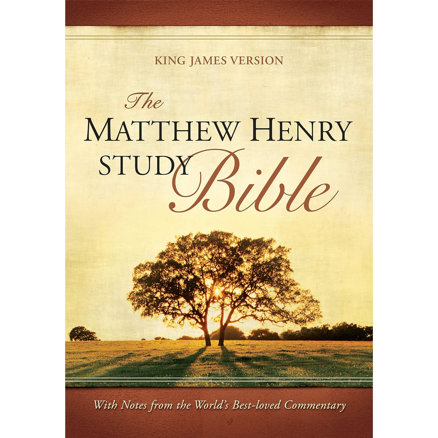 KJV The Matthew Henry Study Bible, Hardcover