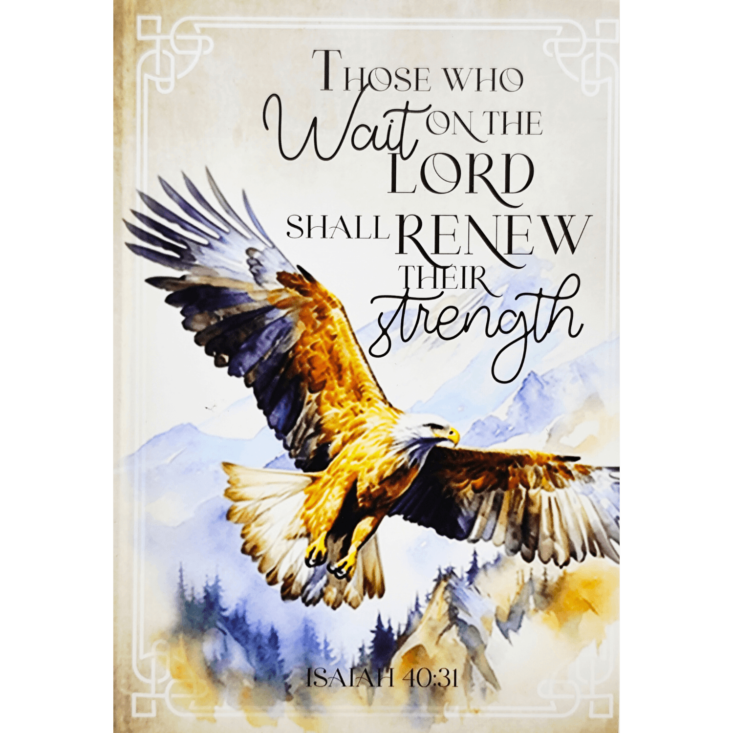 Daily Grace Hard Cover Journal Isaiah 40:31