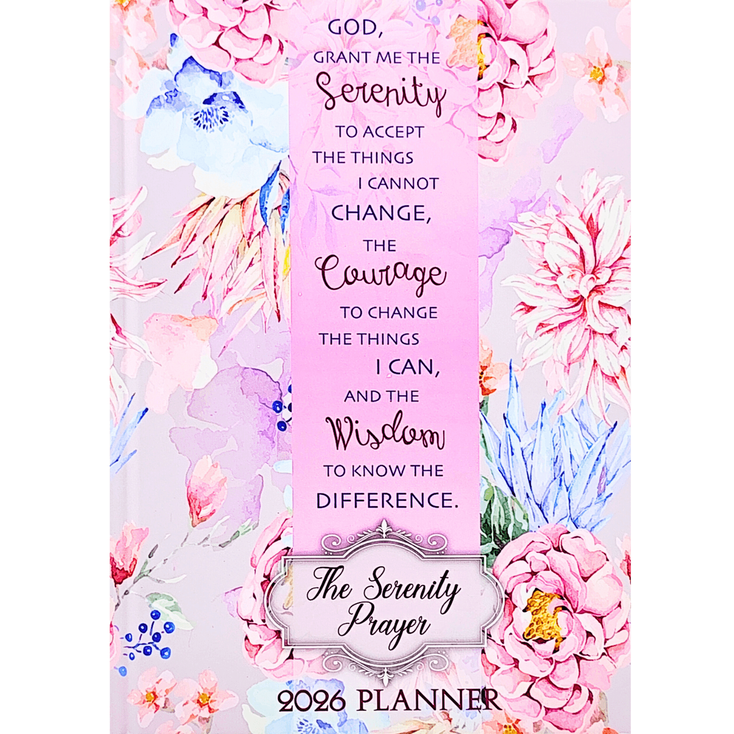 Make It Happen 2026 Hard Cover Journal Planner The Serenity Prayer