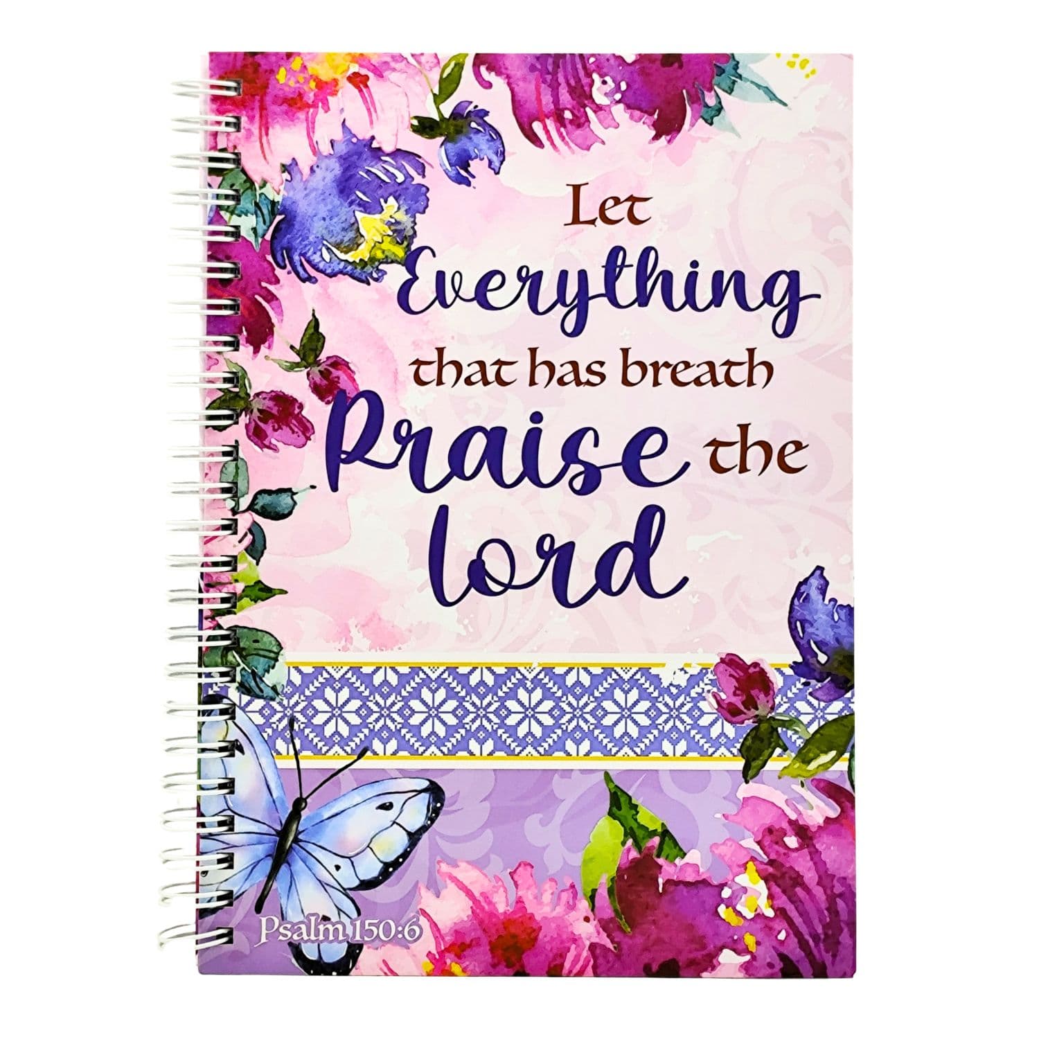 Daily Grace Hard Cover Wire-o Journal Psalm 150:6